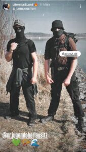 Konstantin Steglich (links) neben Max Wasner (rechts)